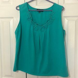 Jones New York Teal Tank Top